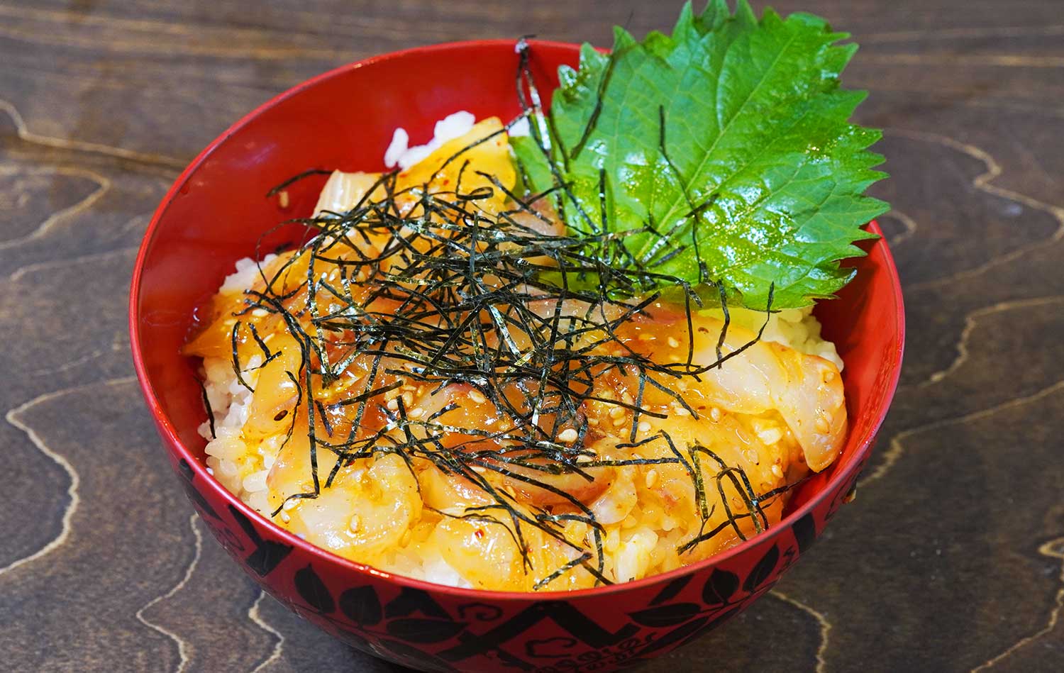 鯛の漬丼 - 珍味の創造 浜田屋本店